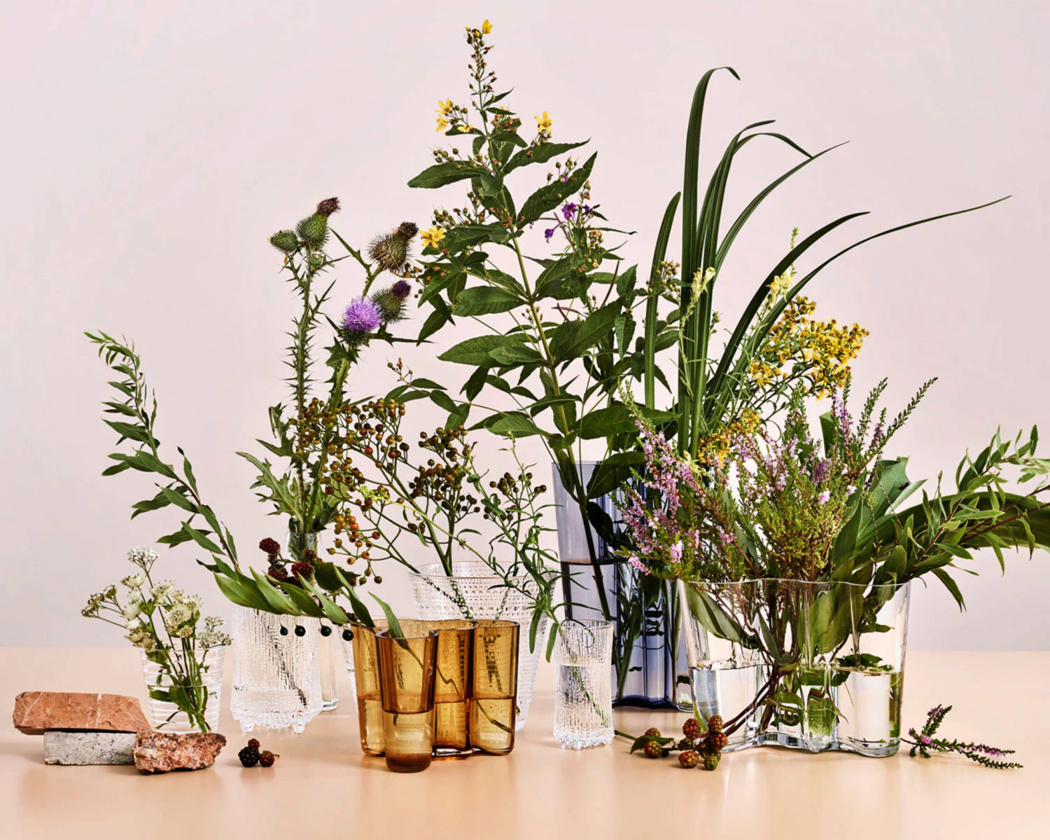 Alvar Aalto Vase Gift Set Clear from Iittala | RoyalDesign