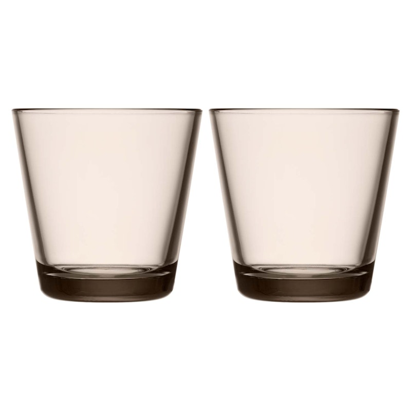 Kartio Glass 21 cl 2-pack, Linen