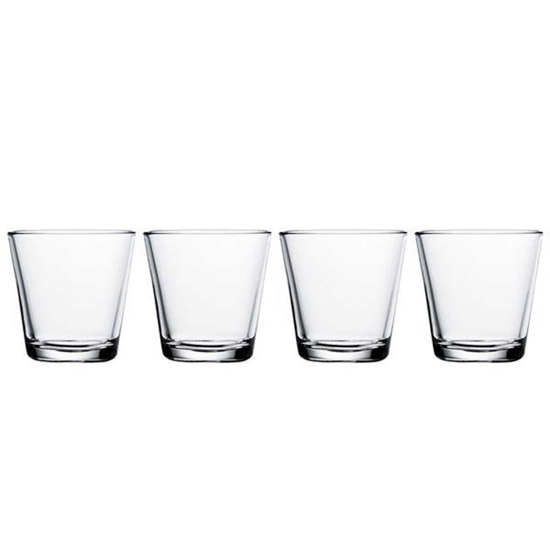 Kartio Drinking Glasses Clear, 4-pack