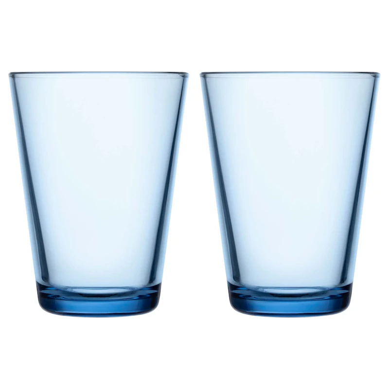Kartio Glass 40 cl 2-pack, Aqua