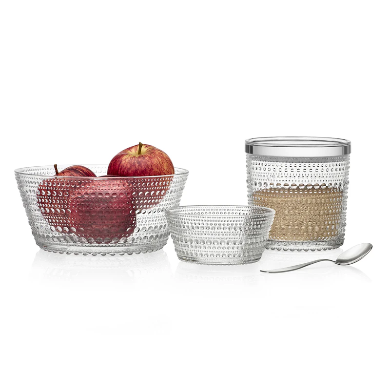 Kastehelmi Bowl 1,4 L, Clear from Iittala | RoyalDesign