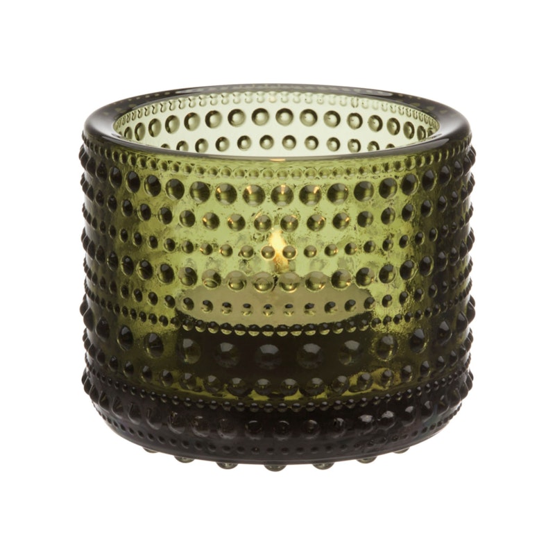 Kastehelmi Candle Holder 6,4 cm, Moss Green