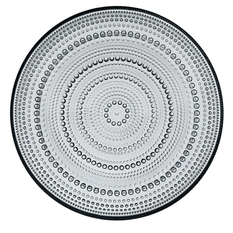 Kastehelmi Plate, Grey 248 mm
