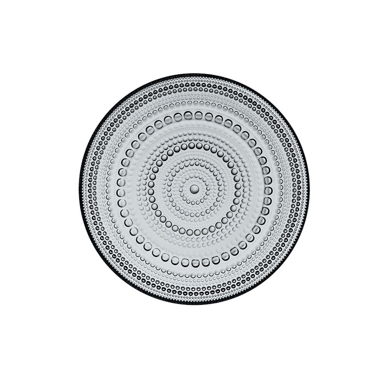 Kastehelmi Side Plate 17 cm, Grey