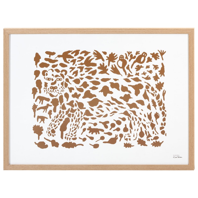 Oiva Toikka Collection Poster 50x70 cm, Cheetah | RoyalDesign