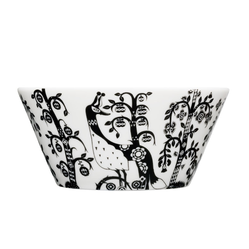 Taika Bowl 60 cl, Black/White