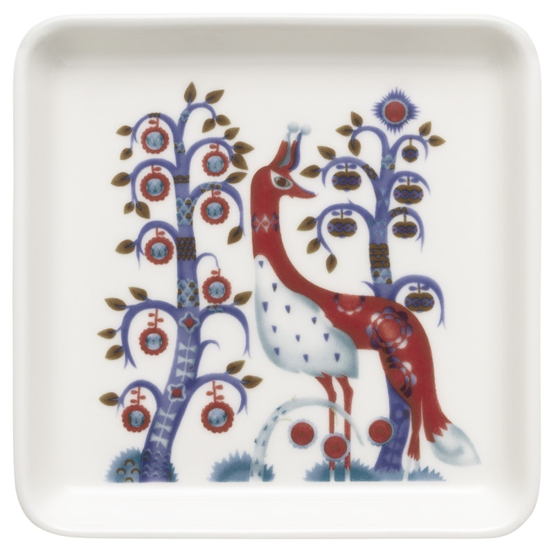 Taika Plate 12x12 cm, White