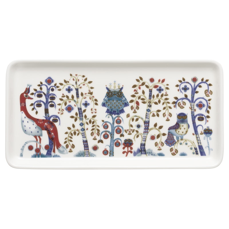 Taika Plate 12x24 cm, White