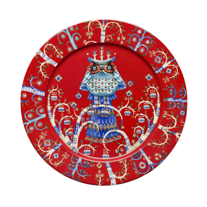 Taika Plate 27 cm, Red