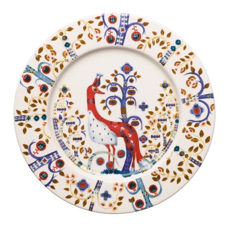 Taika Plate 22 cm, White