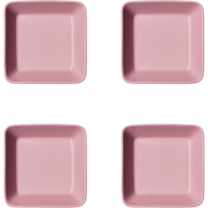 Teema dish 12x12 cm pink 4-pack