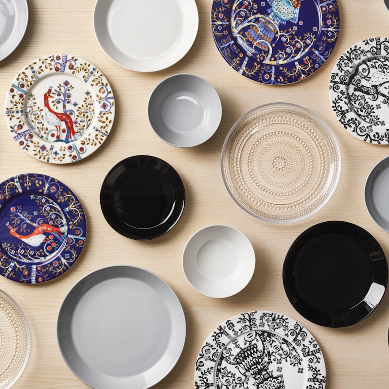 Teema Plate 21 cm, Grey from Iittala | RoyalDesign