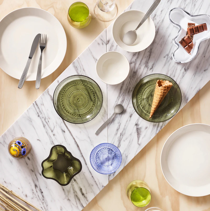 Teema Plate 26 cm White, 6 Pcs from Iittala | RoyalDesign