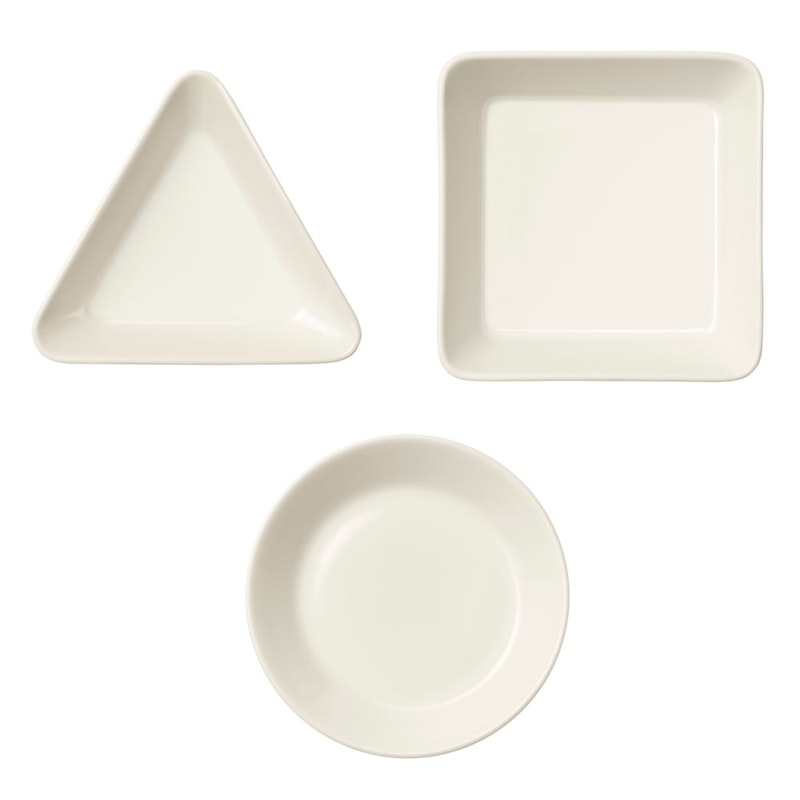 Teema Mini Serving Set 3 Pieces, White