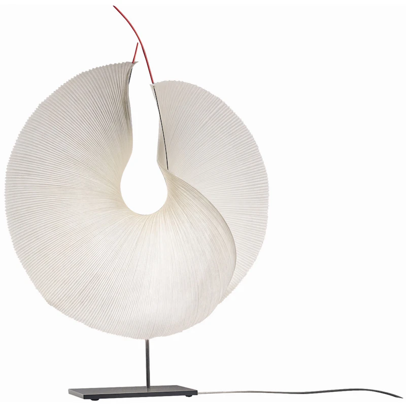 Yoruba Rose Table Lamp, White