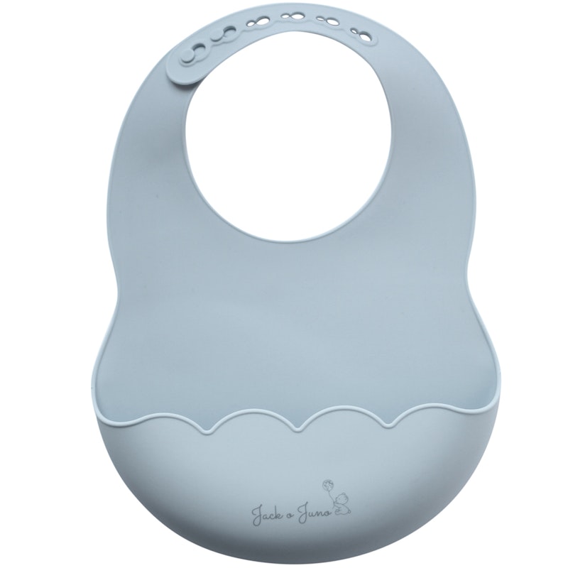 Poppy Bib, Light Blue