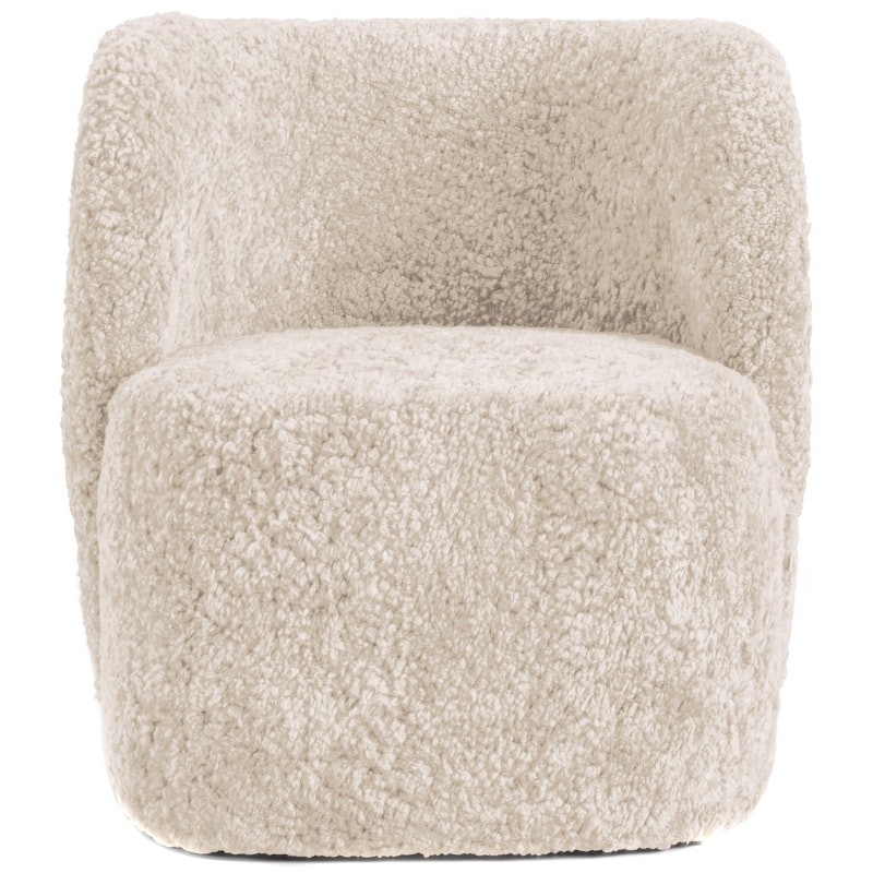 Cap Armchair Sheepskin, Moonlight