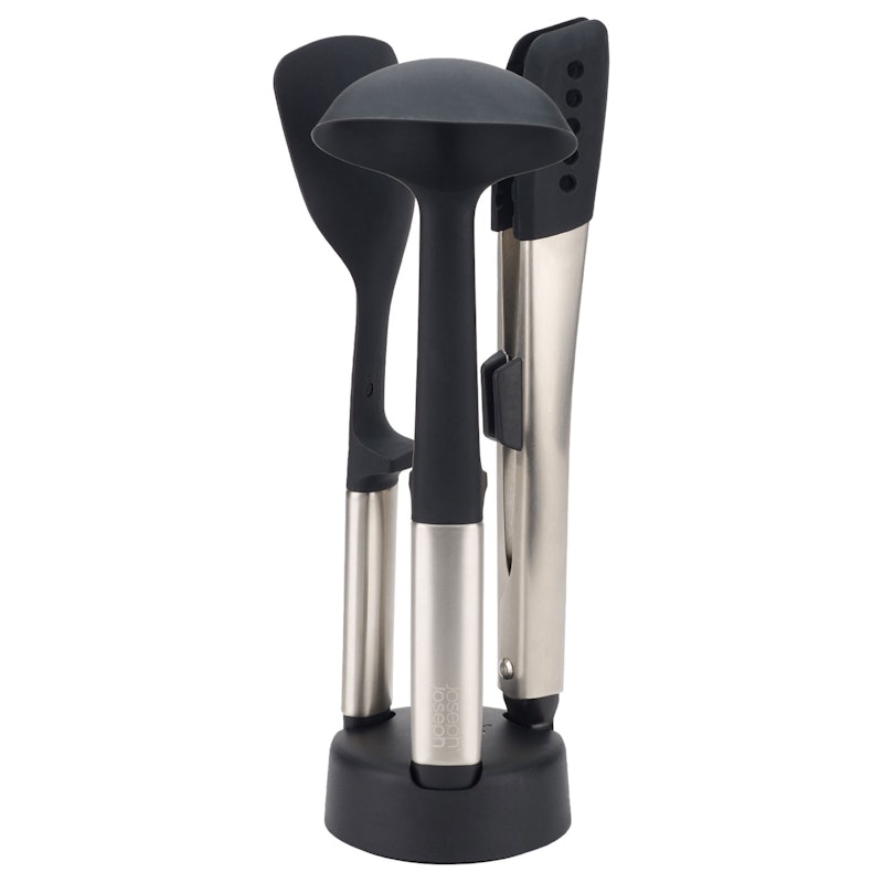 Elevate Fusion Kitchen Utensil Holder + 3 Kitchen Utensils