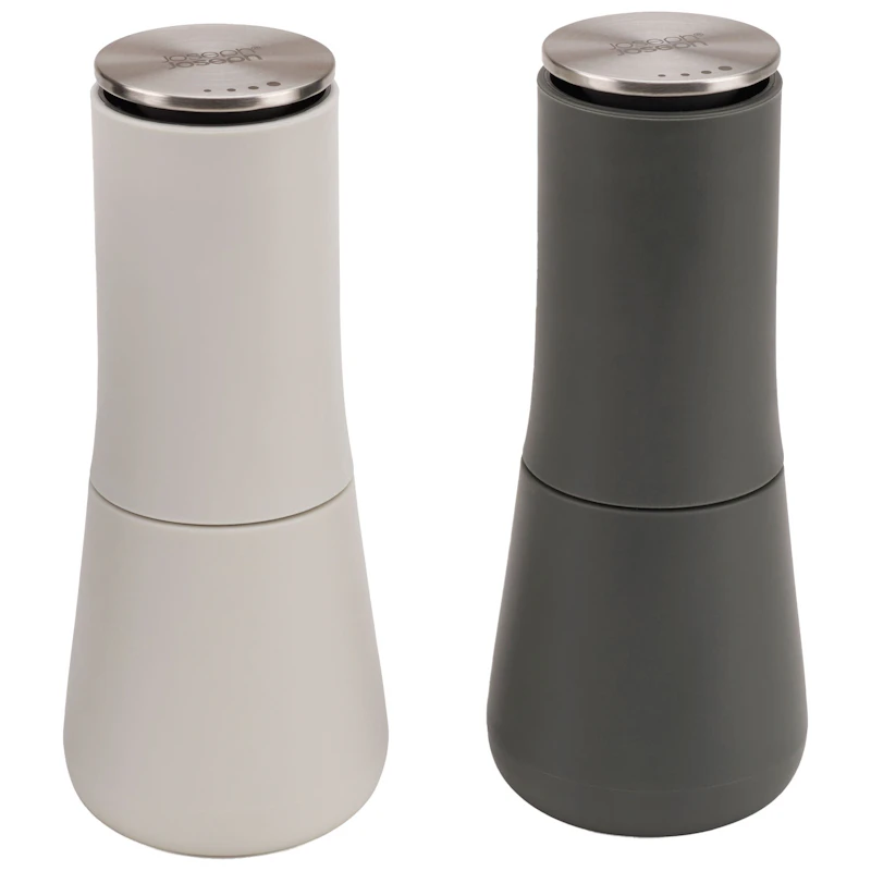 Milltop Salt And Pepper Mill Set, Grey