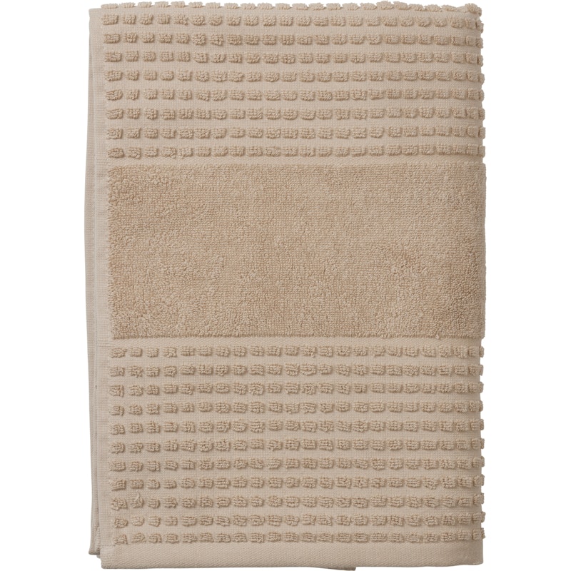 Check Towel 70x140 cm, Sand