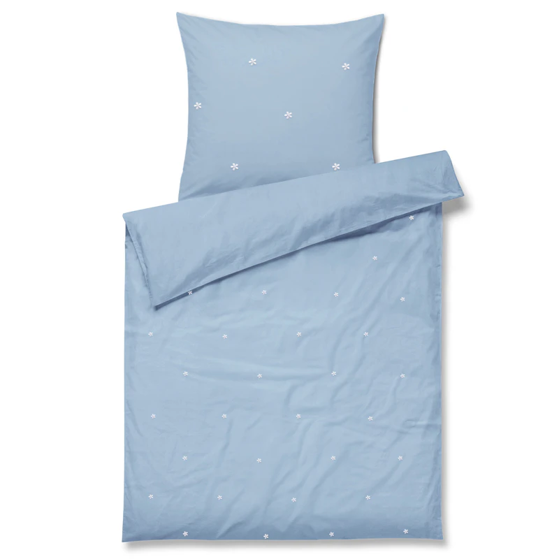 Juna Duvet Cover Set 70x100 cm + 40x45 cm, Light Blue