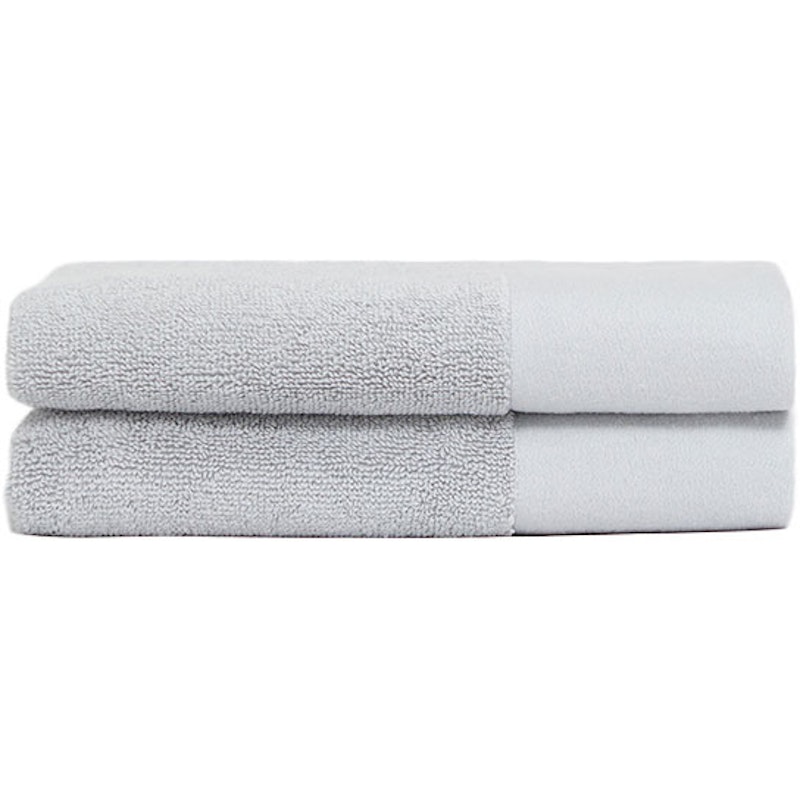 Guest Towel 40x70 cm 2-pack, Stone Grey