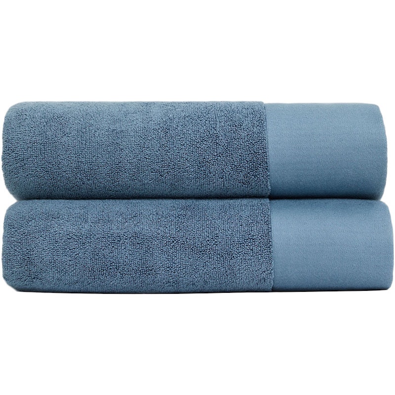 Towel 70x140 cm 2-pack, North Sea Blue