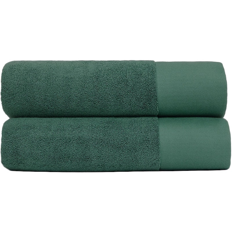 Towel 70x140 cm 2-pack, Juniper Green