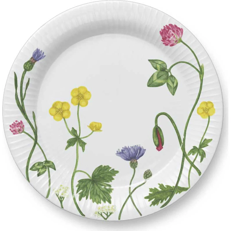 Hammershøi Summer Plate 22 cm, Wild Flowers