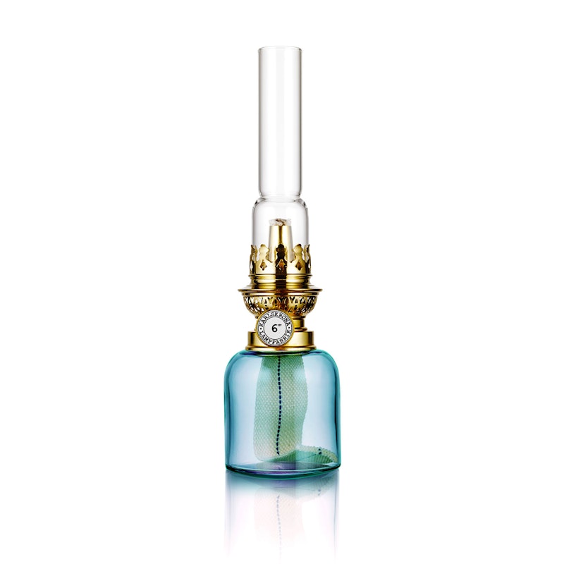 Koholmen Kerosene Lamp, Aquamarine