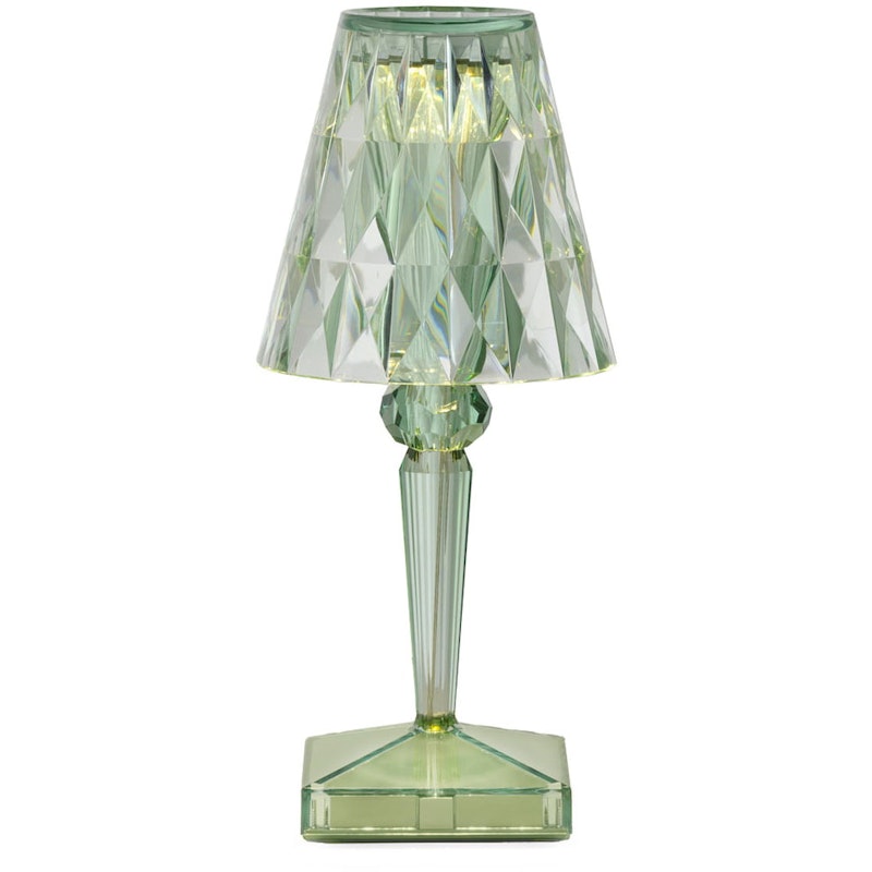 Battery Table Lamp Portable, Mint Green