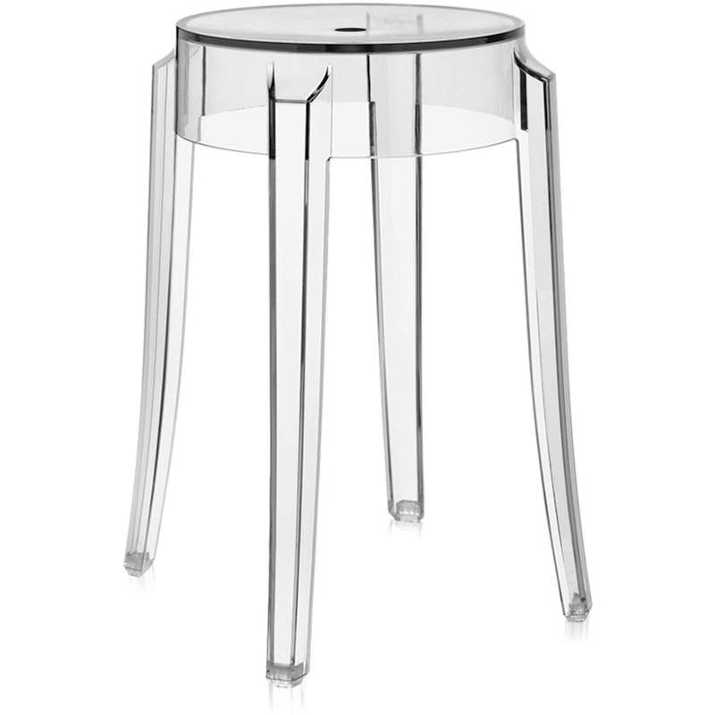 Charles Ghost Stool, Crystal