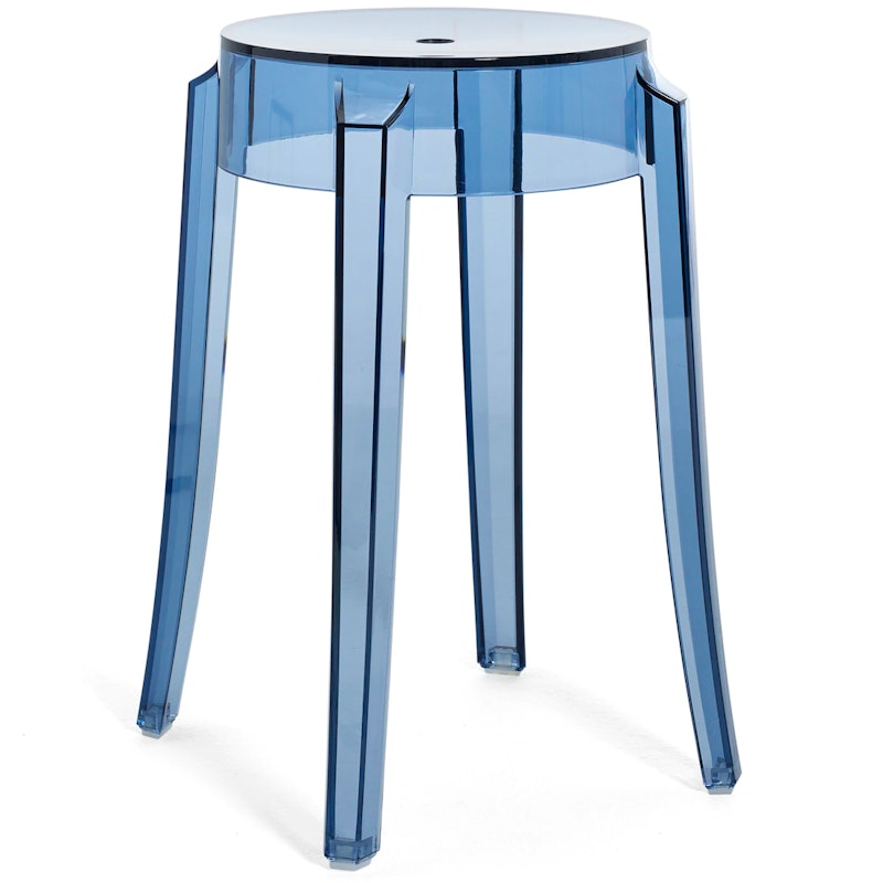 Charles Ghost Stool, Powder Blue