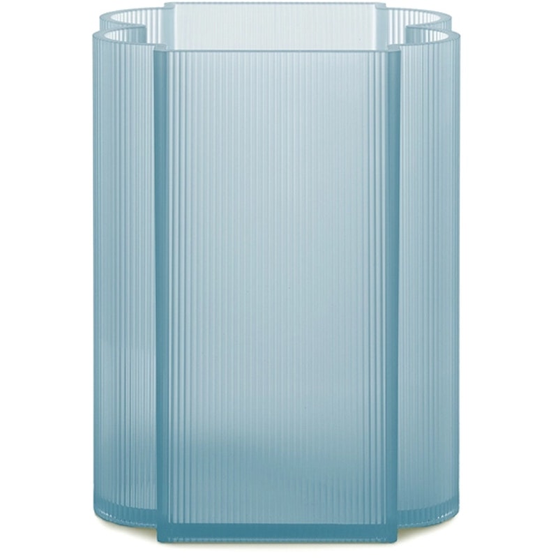 Okra Vase Light Blue, 24 cm