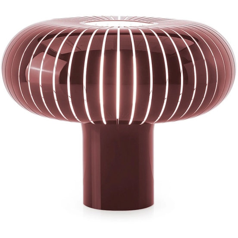 Teresa Table Lamp, Burgundy