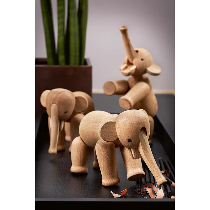 Elephant Mini, Oak from Kay Bojesen | RoyalDesign