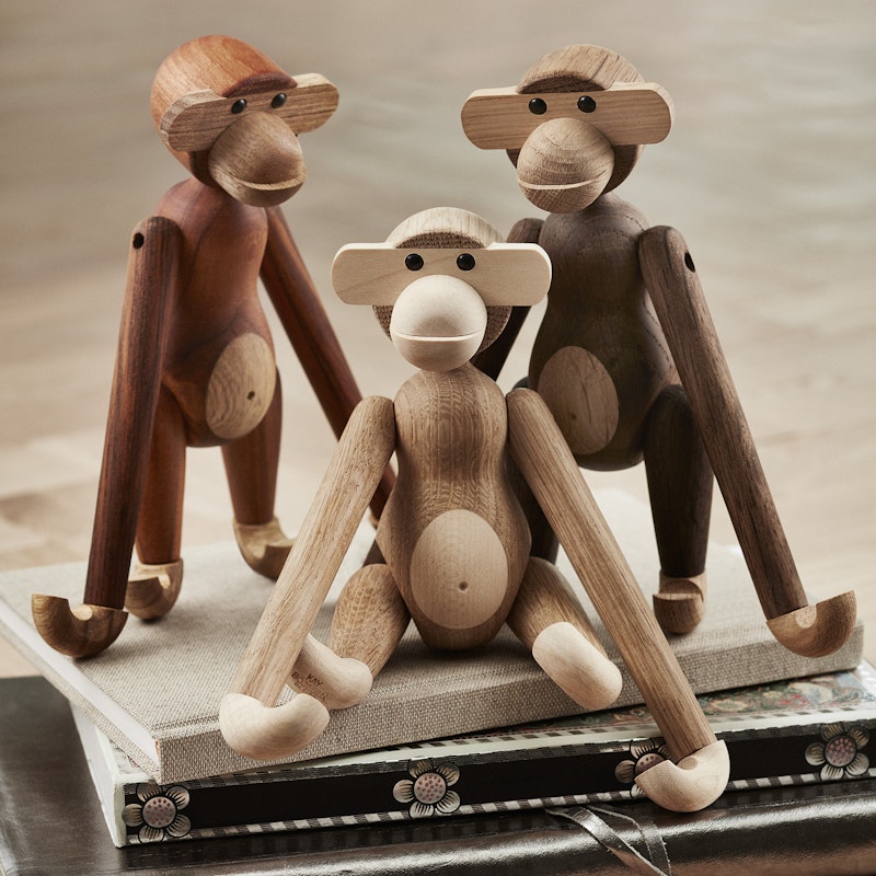 【KAY BOJESEN】Monkey Small スモークドオーク 正規品 Kay Bojesen Monkey Small, Oak/Maple from Kay Bojesen