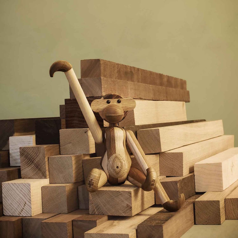その他 KAY BOJESEN DENMARK / Reworked Monkey Kay Bojesen Monkey Reworked Anniversary small mixed wood
