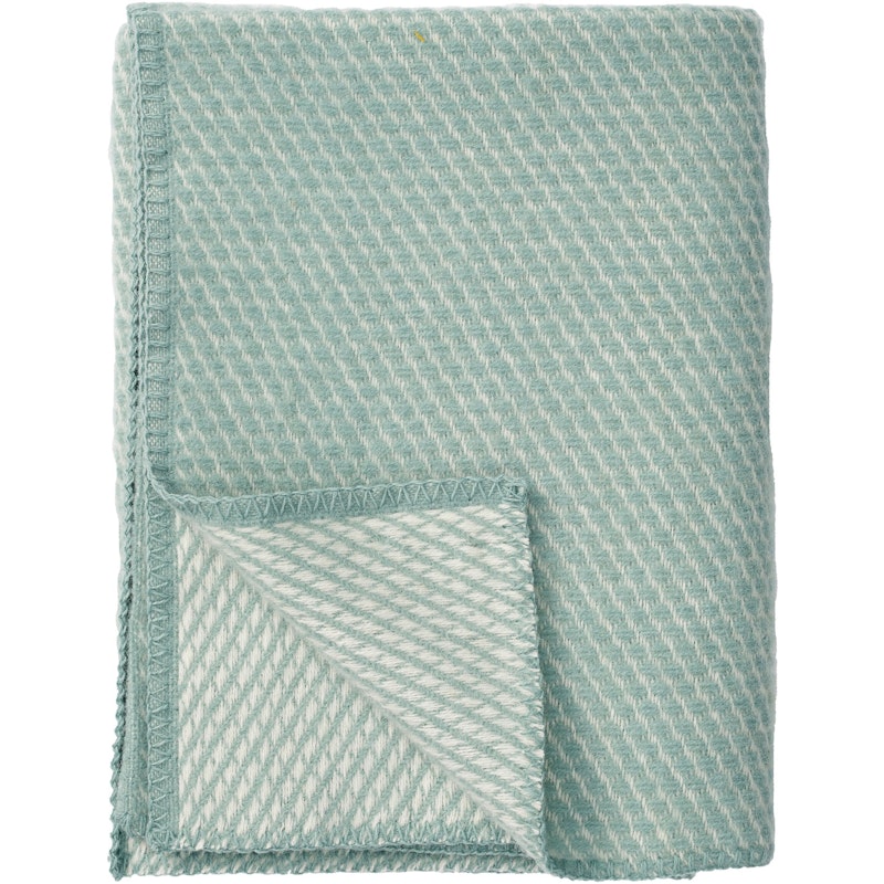 Velvet Plaid Midi 90x130 cm, Duck Egg Blue