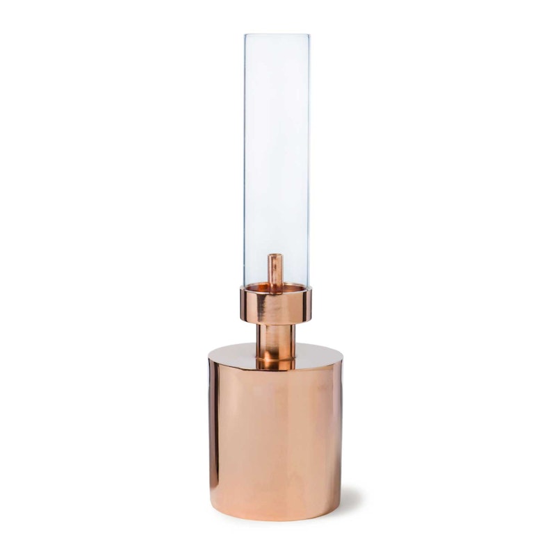 Patina Oil Lamp Mini, Copper