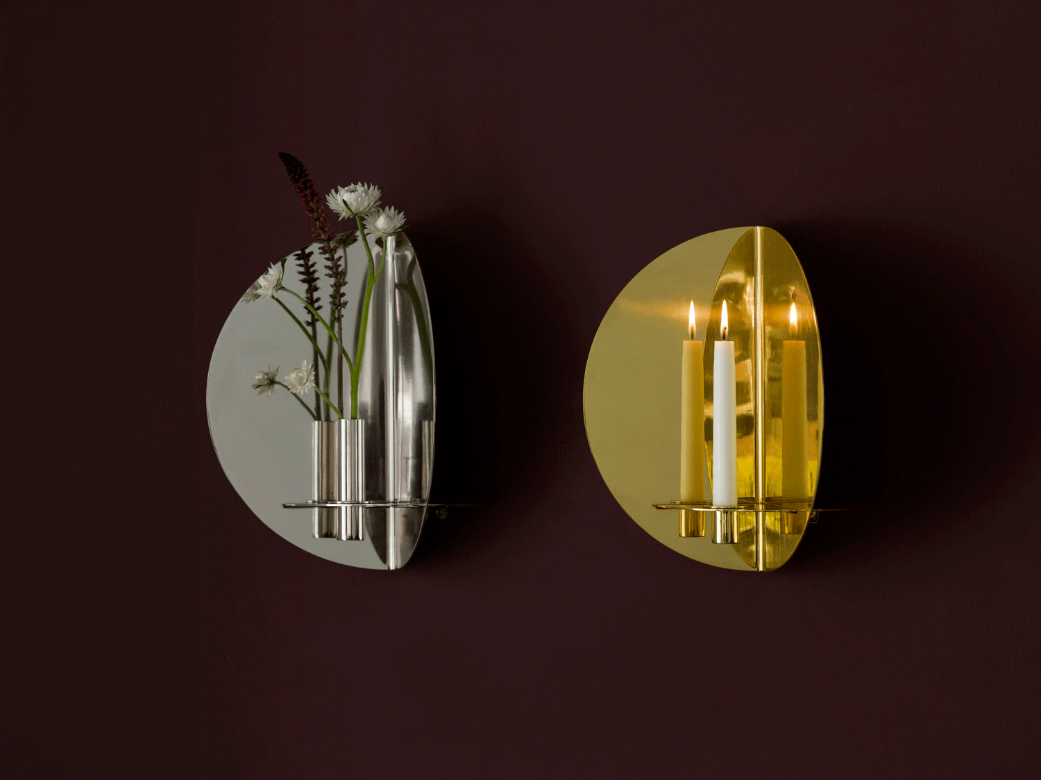 Klong Twilight Wall Candleholder - Thumbnail 4