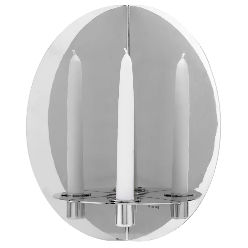 Twilight Sconce / Vase, Stainless Steel