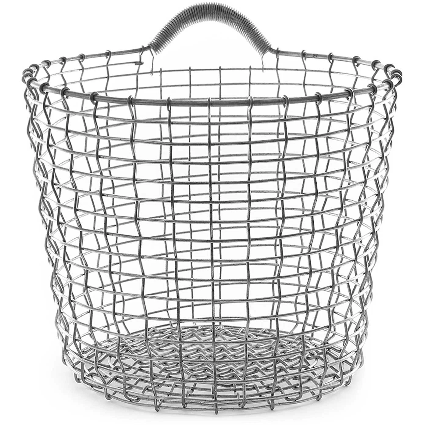 Bin 16 Basket, Galvanized from Korbo | RoyalDesign