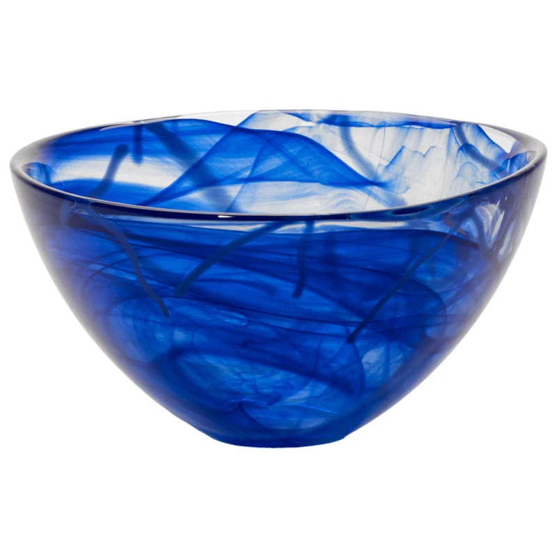 Contrast Bowl Blue, 23 cm from Kosta Boda | RoyalDesign