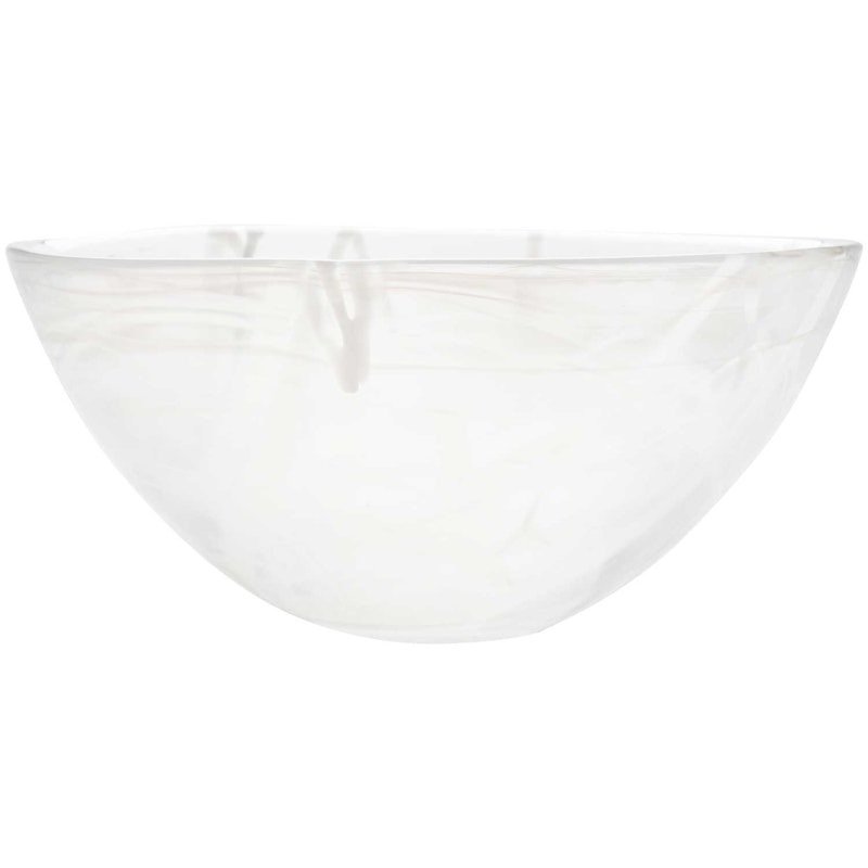 Contrast Bowl White, 35 cm