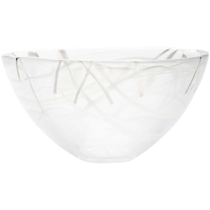 Contrast Bowl White, 23 cm