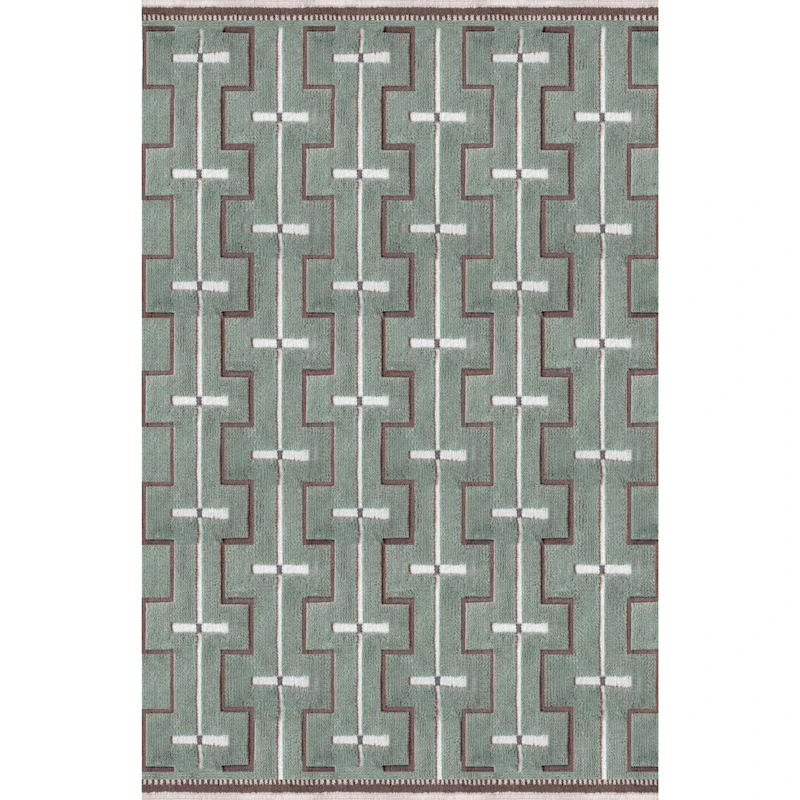 Johanna Wool Rug 180x270 cm, Sage