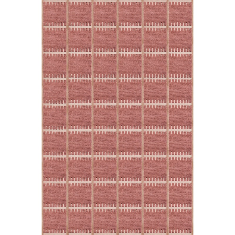 Lilly Wool Rug 200x300 cm, Claret Red