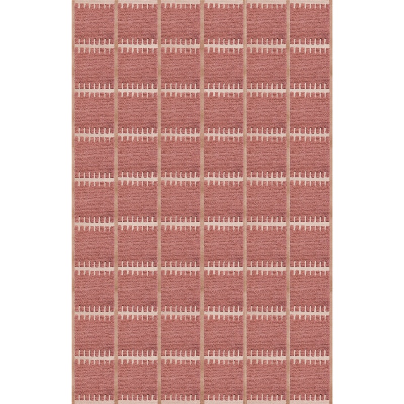 Lilly Wool Rug 180x270 cm, Claret Red