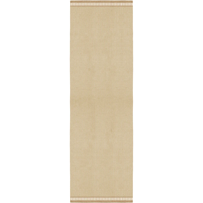 Röllakan Solid Wool Rug 80x300 cm, Mariegold
